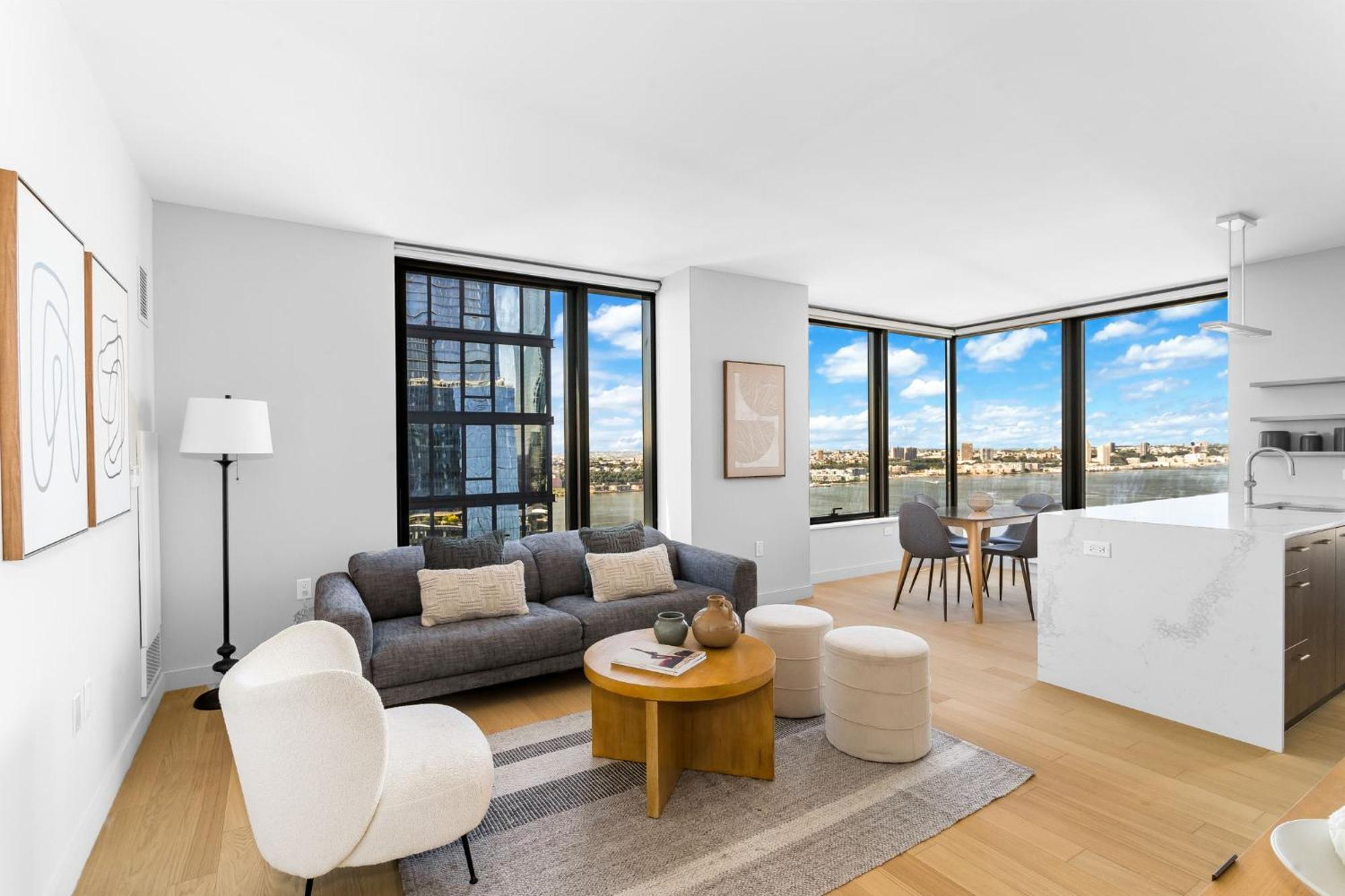 Modern Stylish 2Br 2Ba Apartment In Hudson Yard New York Exteriör bild