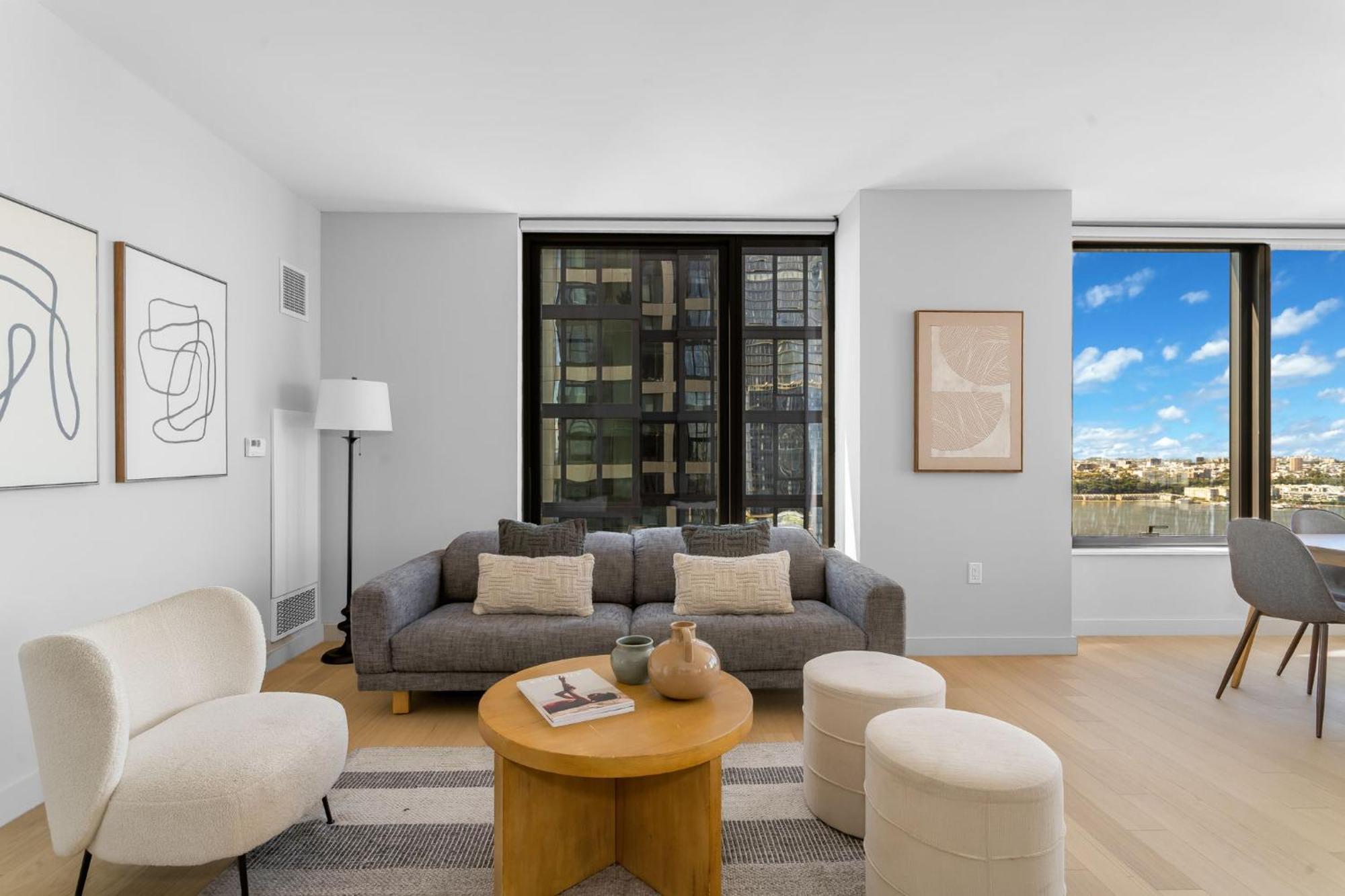 Modern Stylish 2Br 2Ba Apartment In Hudson Yard New York Exteriör bild