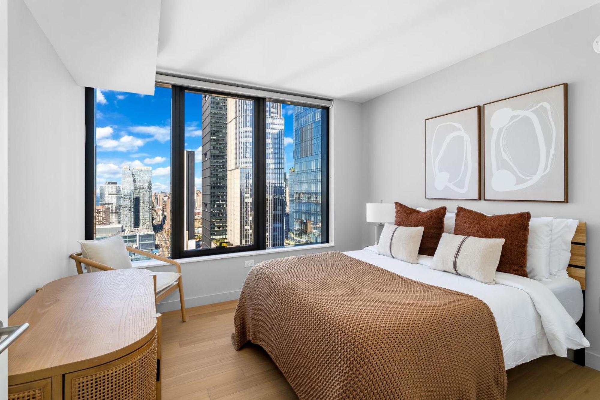 Modern Stylish 2Br 2Ba Apartment In Hudson Yard New York Exteriör bild