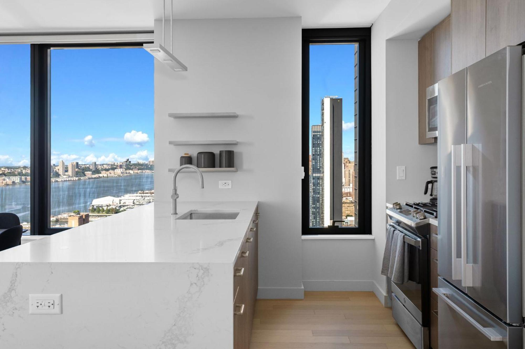 Modern Stylish 2Br 2Ba Apartment In Hudson Yard New York Exteriör bild